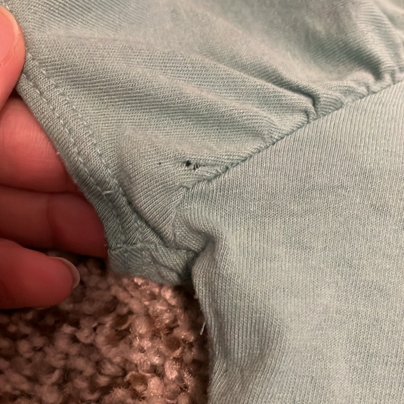 The Limited teal stretchy top - Picture 8 of 8